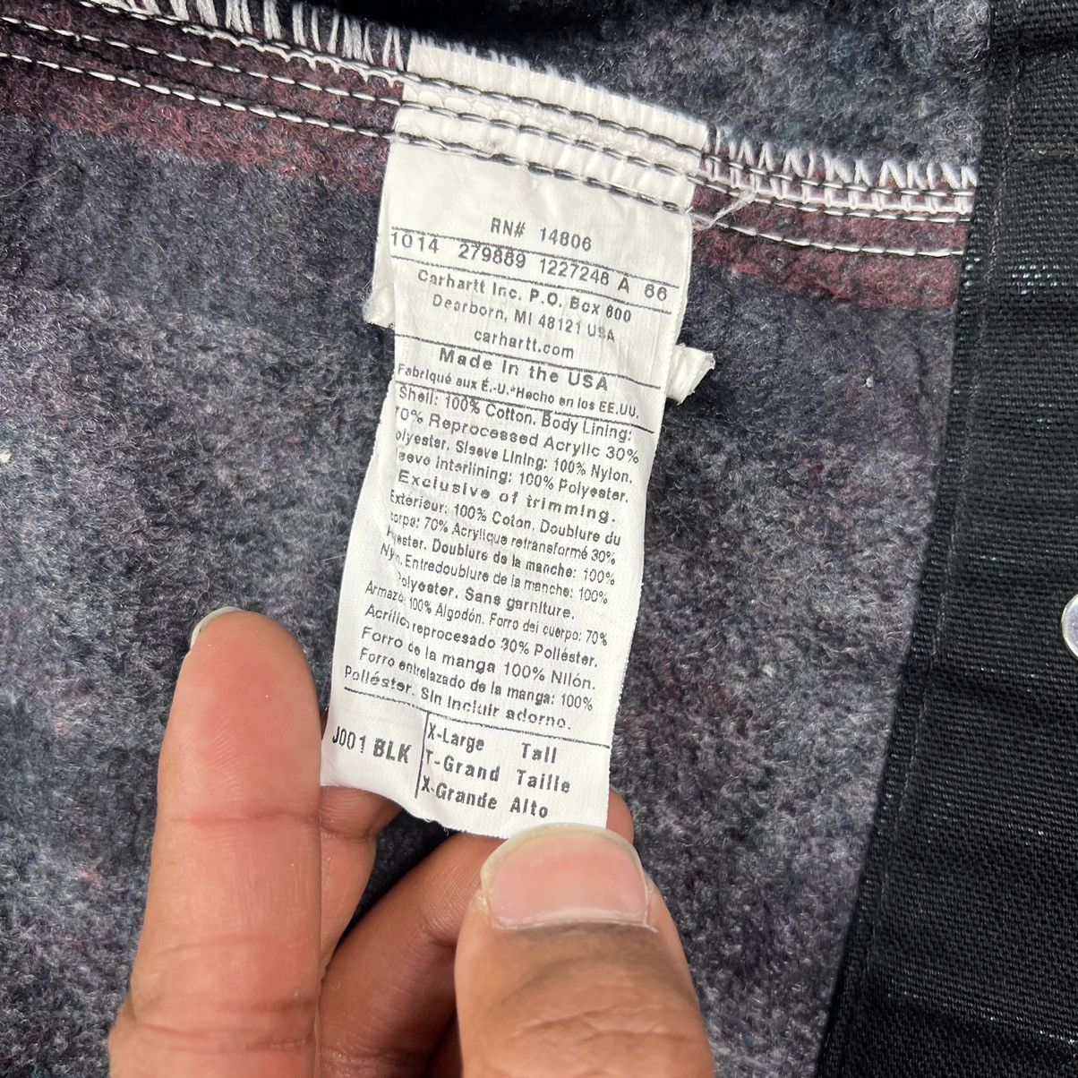 Carhartt × Vintage Black Carhartt Detroit Jacket Size US XL / EU 56 / 4 - 6 Thumbnail