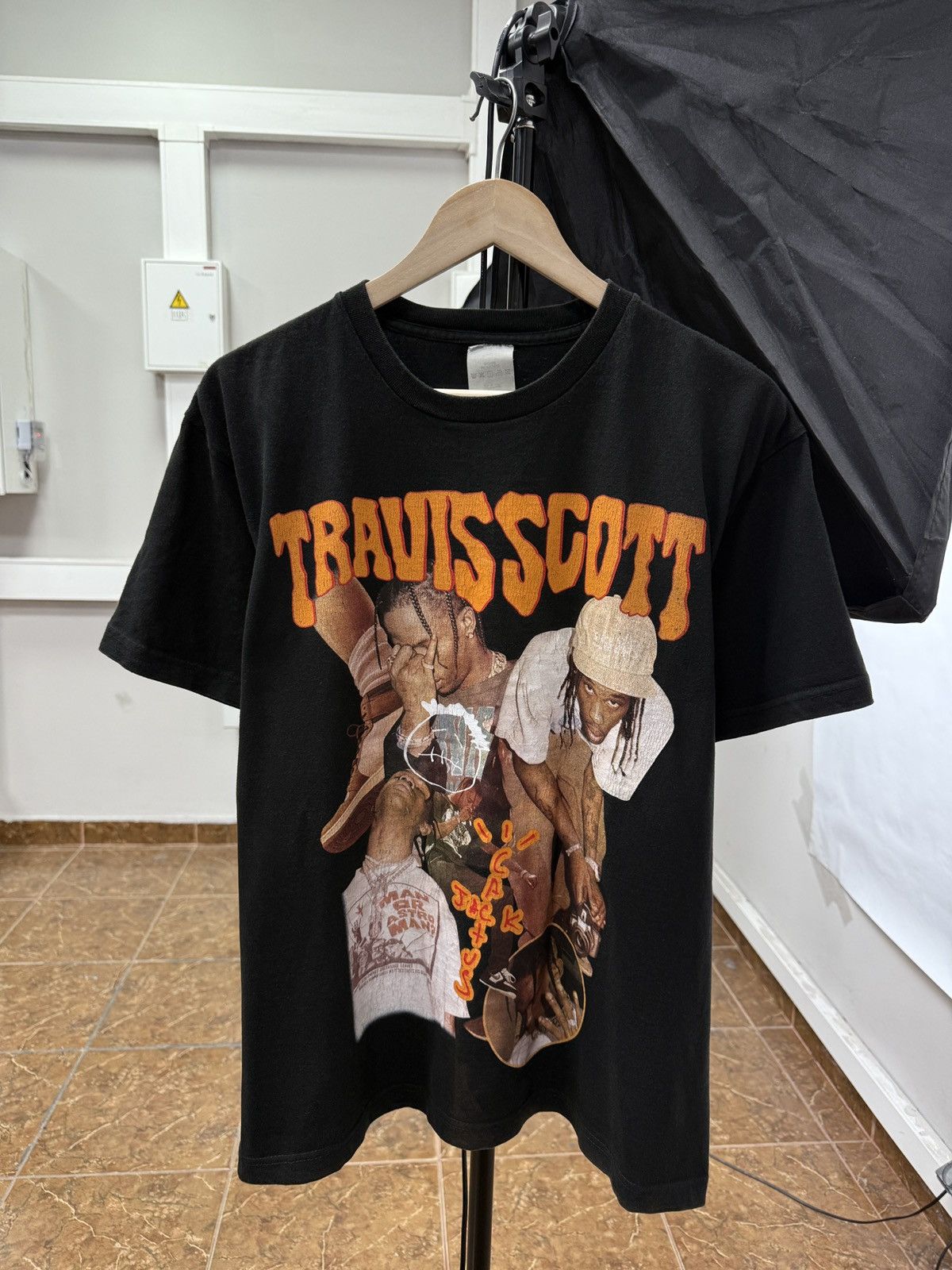 Travis Scott 🇺🇸 Y2K Travis Scott Cactus Jack T-Shirt Rare Retro Hype Size US M / EU 48-50 / 2 - 1 Thumbnail