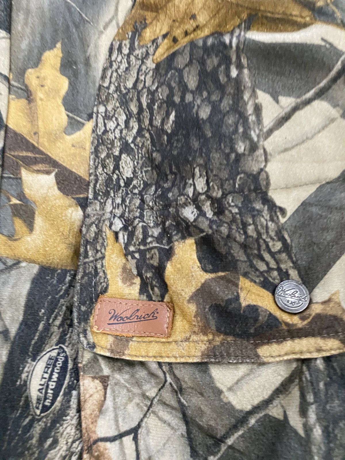 Vintage Woolrich Realtree Hunting Jacket Winter Reversible Size US L / EU 52-54 / 3 - 8 Thumbnail
