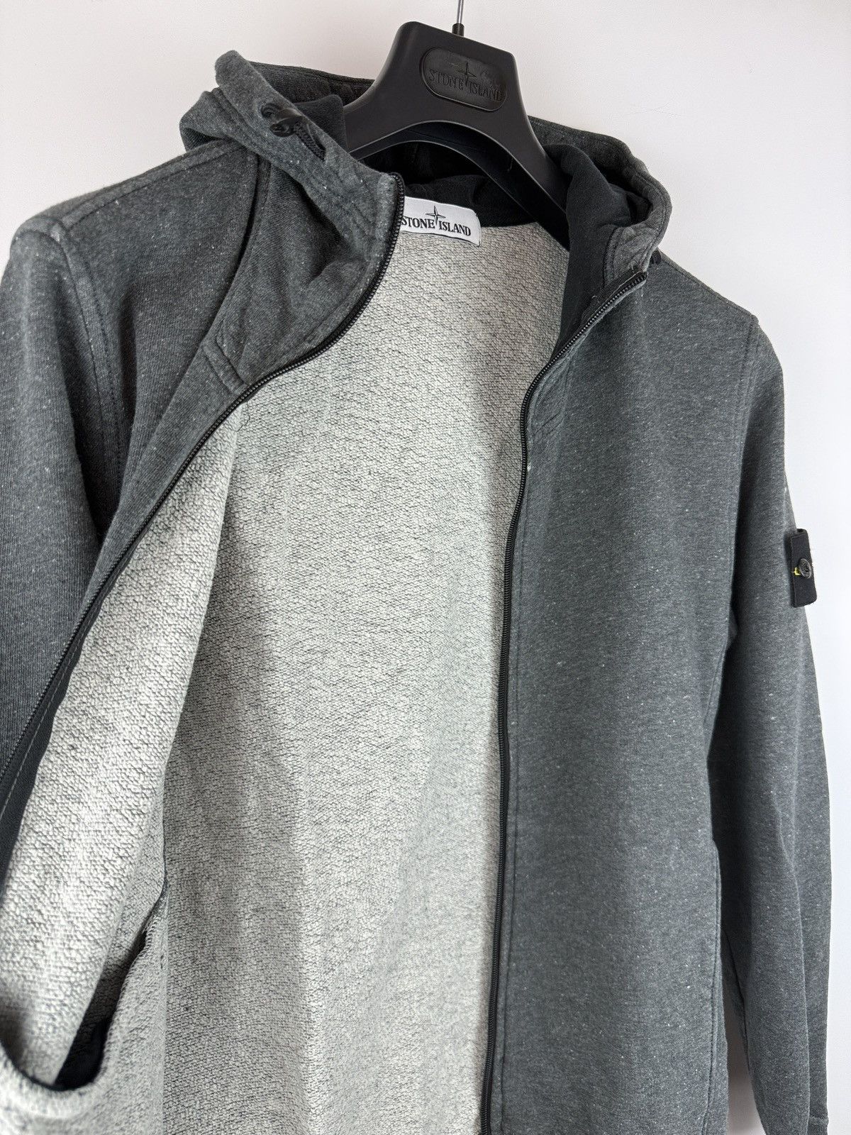 Stone Island Grey Stone Island zipped hoodie Size US M / EU 48-50 / 2 - 5 Thumbnail