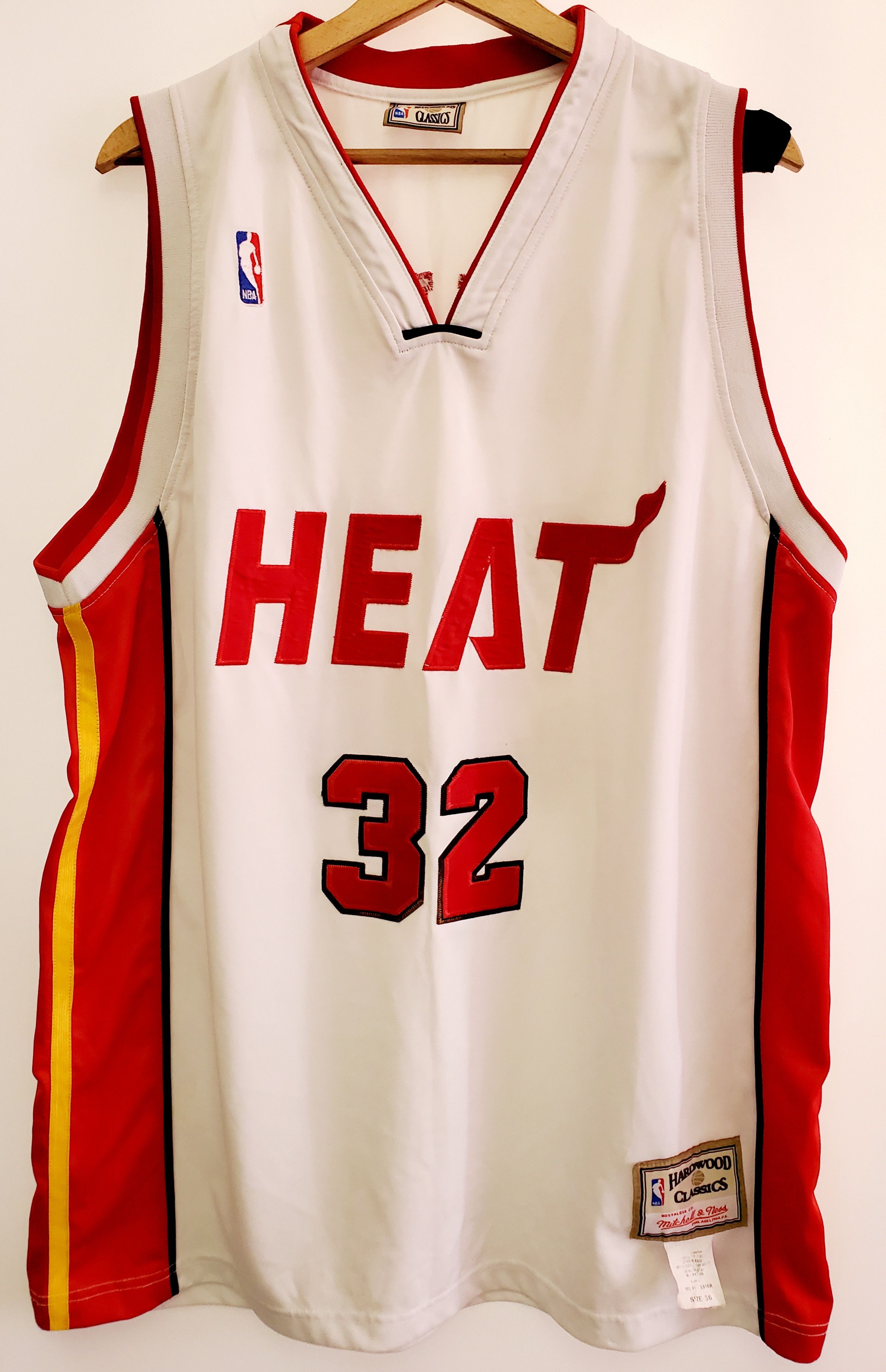 Mitchell & Ness × NBA × Vintage Vintage HEAT Miami # 32 O'Neal Mitchell & Ness NBA Basketba Size US XXL / EU 58 / 5 - 1 Thumbnail