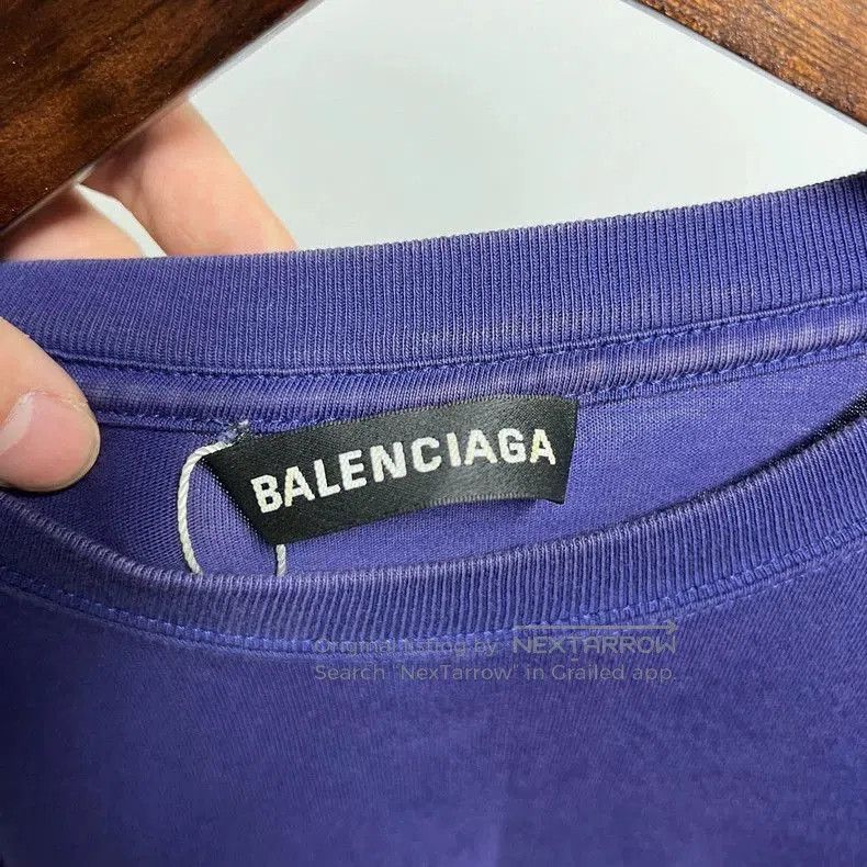 Balenciaga Balenciaga Wave Print Short Sleeve Tee. Size US XXS / EU 40 - 3 Thumbnail