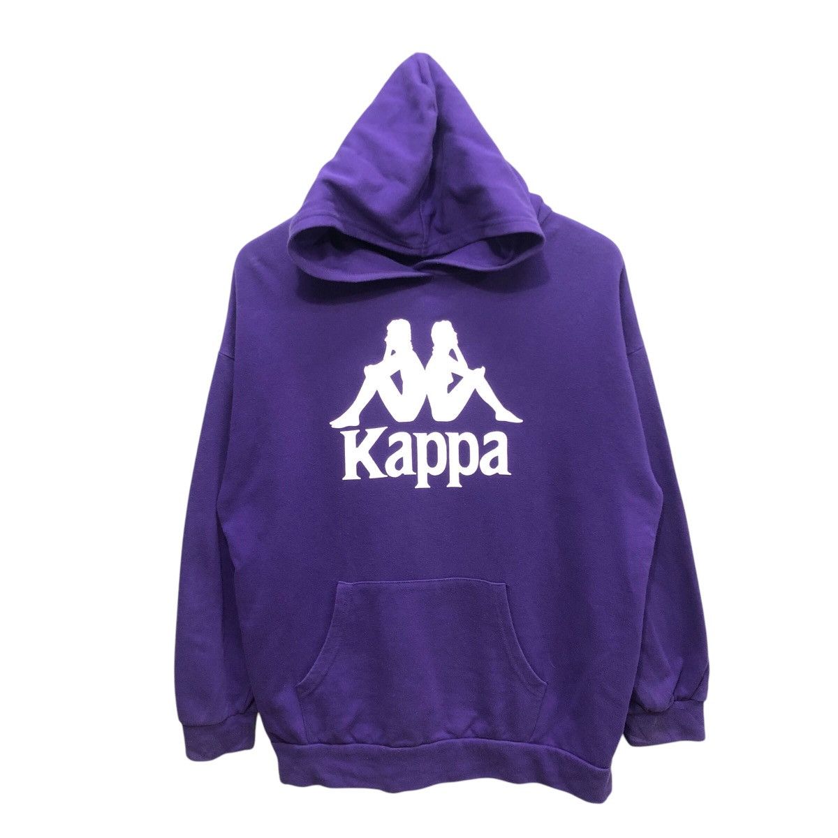 Kappa Vintage kappa hoodie very big logo extremely rare Size US L / EU 52-54 / 3 - 1 Thumbnail