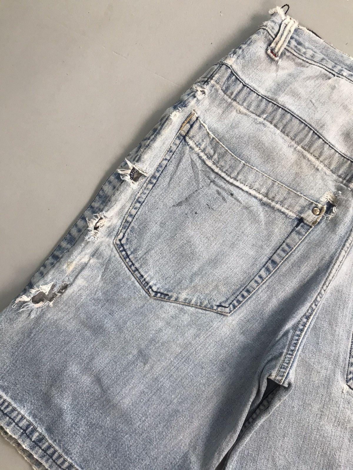 JNCO Vintage Jnco embroidered distressed jort Size US 34 / EU 50 - 14 Thumbnail