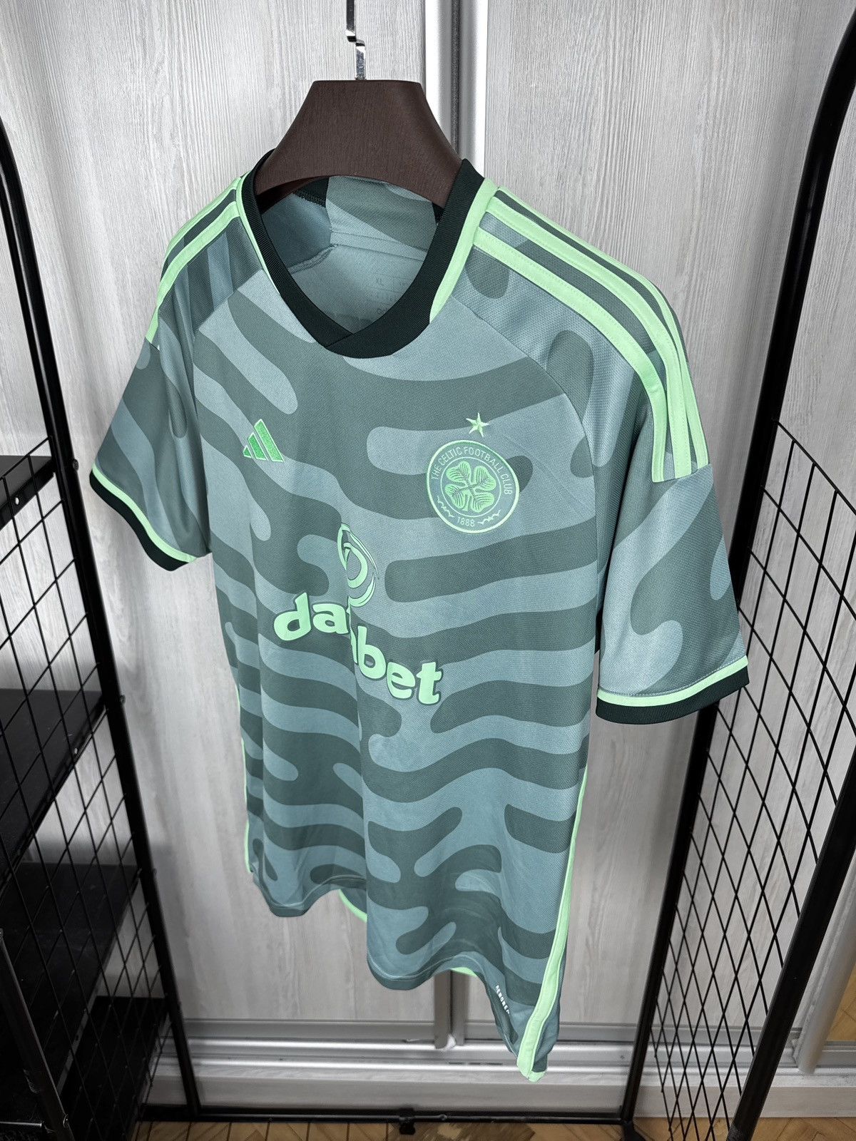 Adidas Celtic FC 2023/24 Third Football Shirt Soccer Jersey Adidas Size US XL / EU 56 / 4 - 6 Thumbnail