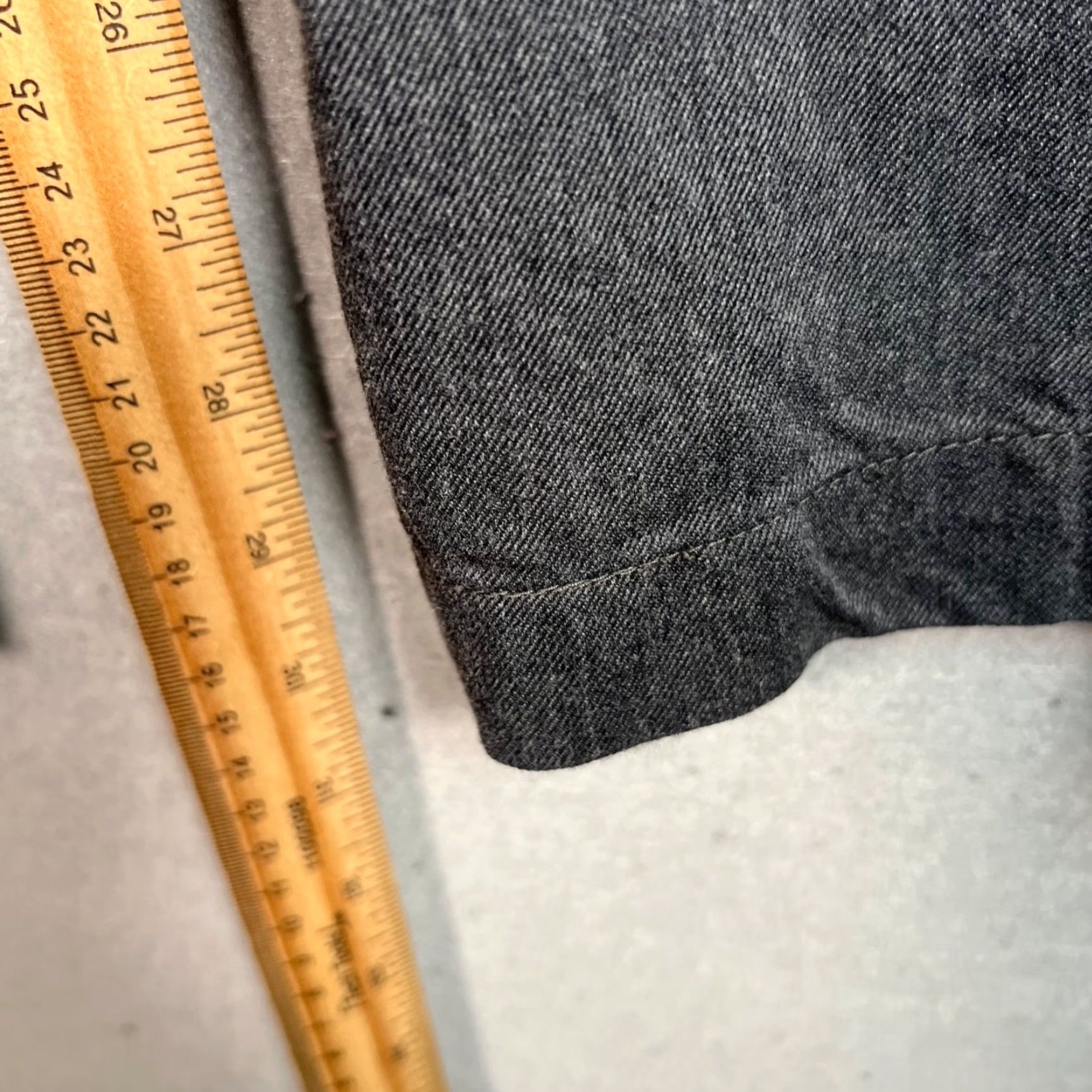 Edwin Edwin Men's Chino Pants Size 29 Gray Straight Leg Cotton Trousers Size US 29 - 7 Thumbnail