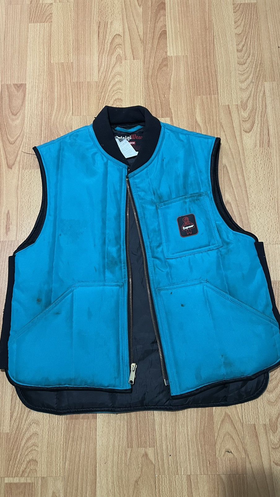 Supreme Supreme RefrigiWear Insulated Iron-Tuff Vest Bright Teal Size US M / EU 48-50 / 2 - 1 Thumbnail