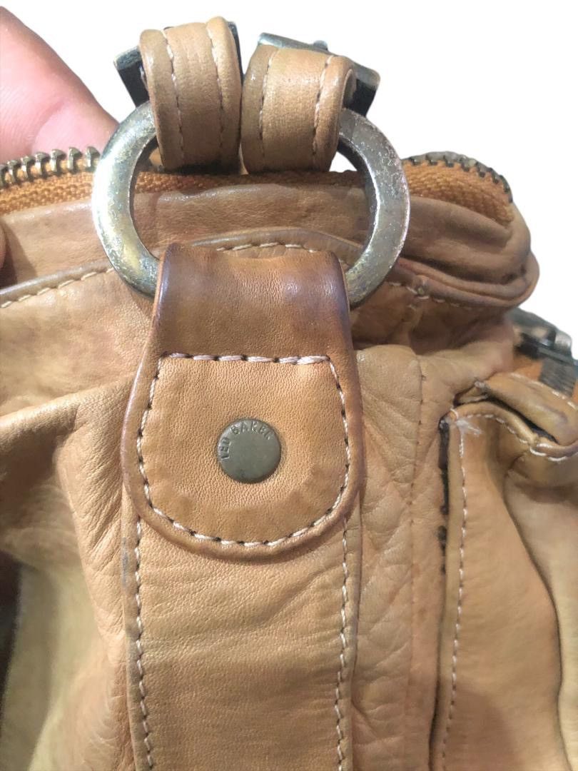 Ted Baker × Vintage Vintage Ted Baker Leather Hand Bag Size ONE SIZE - 8 Thumbnail