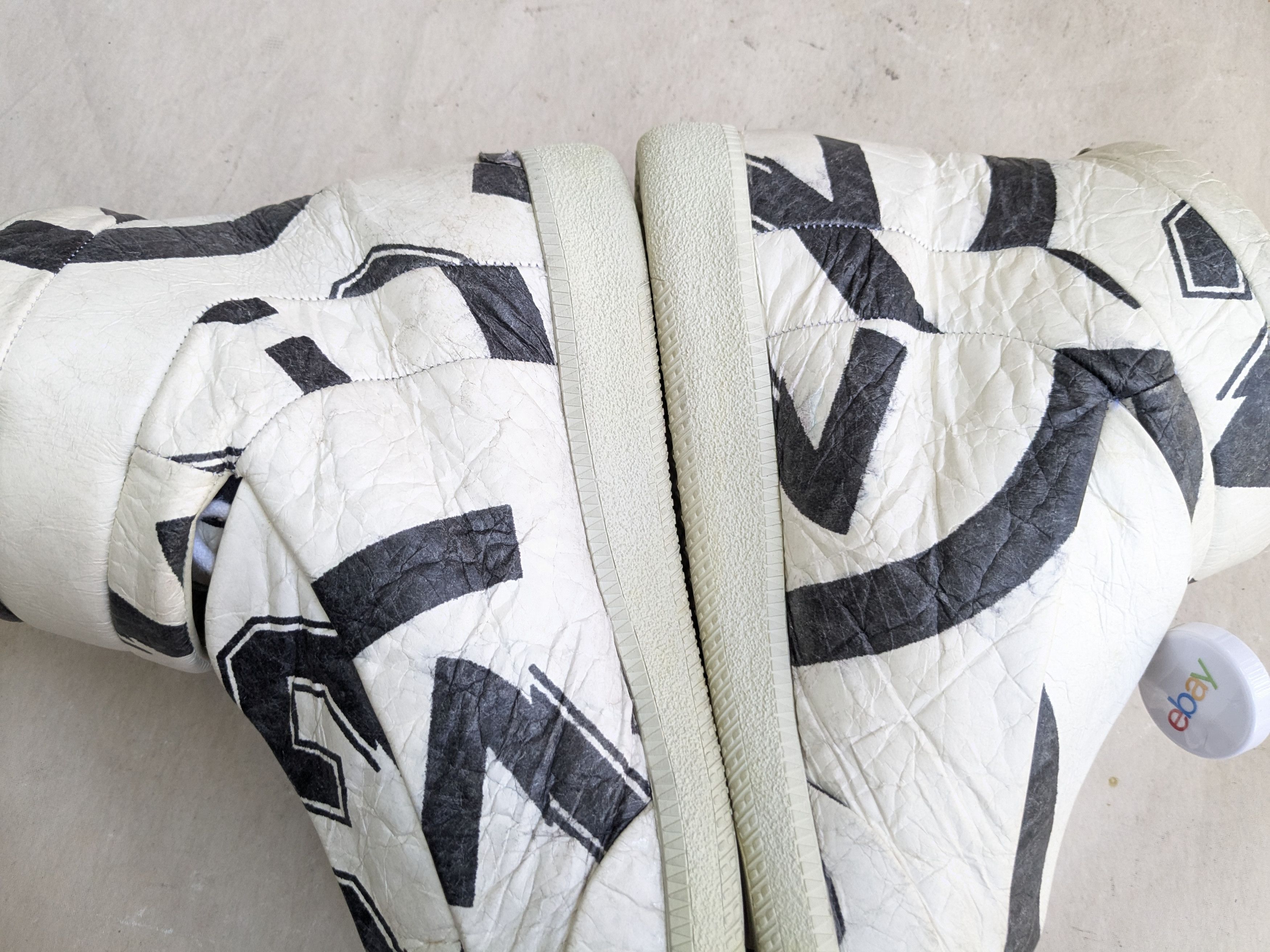 Maison Margiela Maison Margiela Future White 14 47 High Tops Leather Size US 14 / EU 47 - 12 Thumbnail
