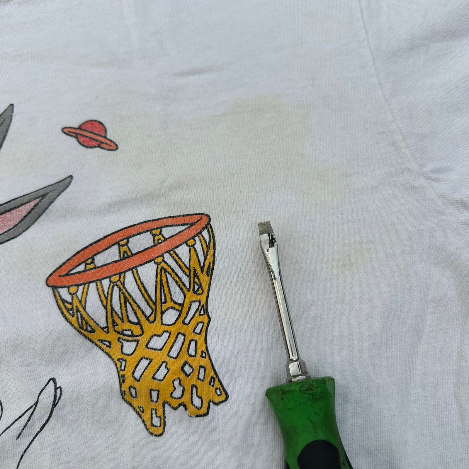 Acme Clothing × Japanese Brand Hare Jordan Bugs Bunny Michael Jordan Parody Shirt Size L Size US L / EU 52-54 / 3 - 8 Thumbnail