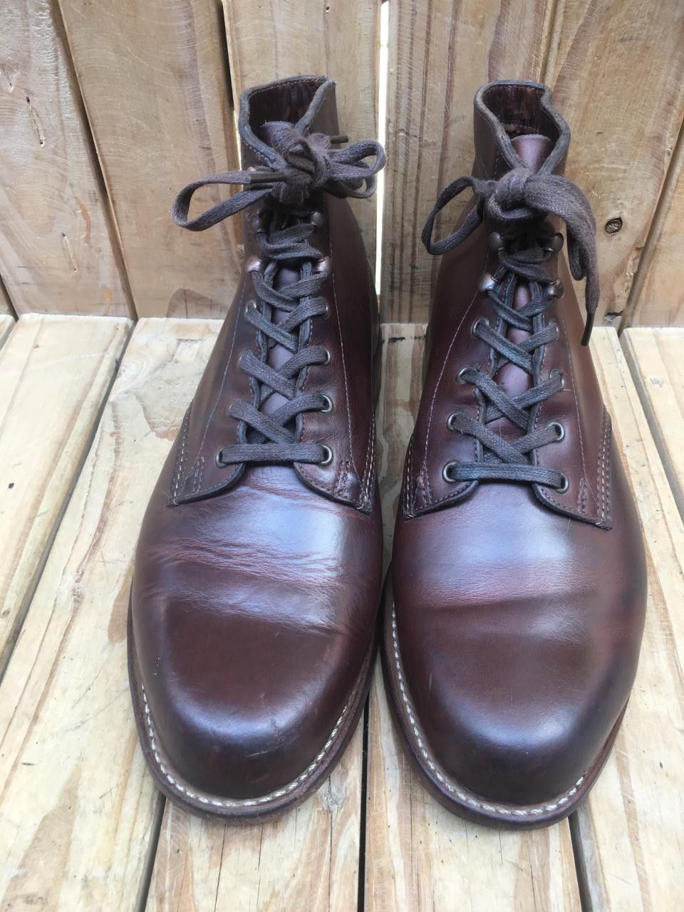 Wolverine Wolverine 1000 miles made in usa brown boots sz USA 9 D Size US 9 / EU 42 - 2 Thumbnail