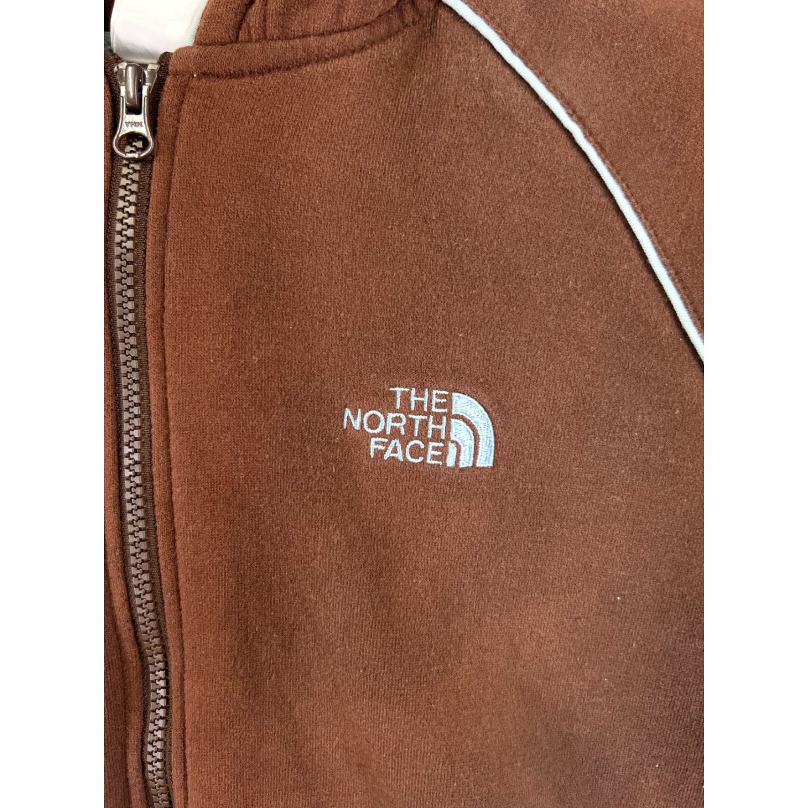 The North Face The North Face Hoodie Womens Medium Brown Full Zip Tracksuit FADING READ Size M / US 6-8 / IT 42-44 - 6 Thumbnail