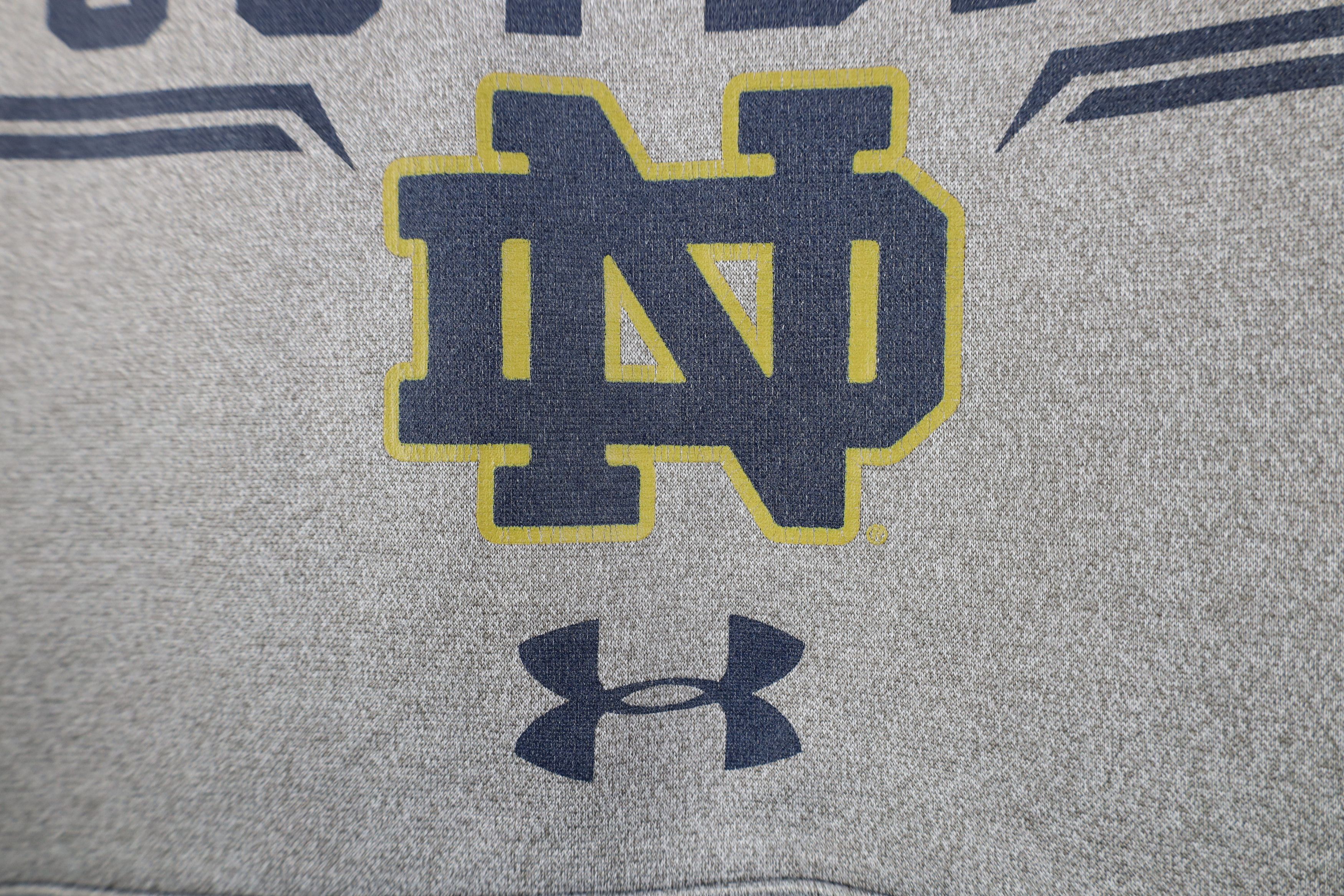 Under Armour Under Armour Notre Dame University Football Hoodie Gray Size US M / EU 48-50 / 2 - 5 Thumbnail