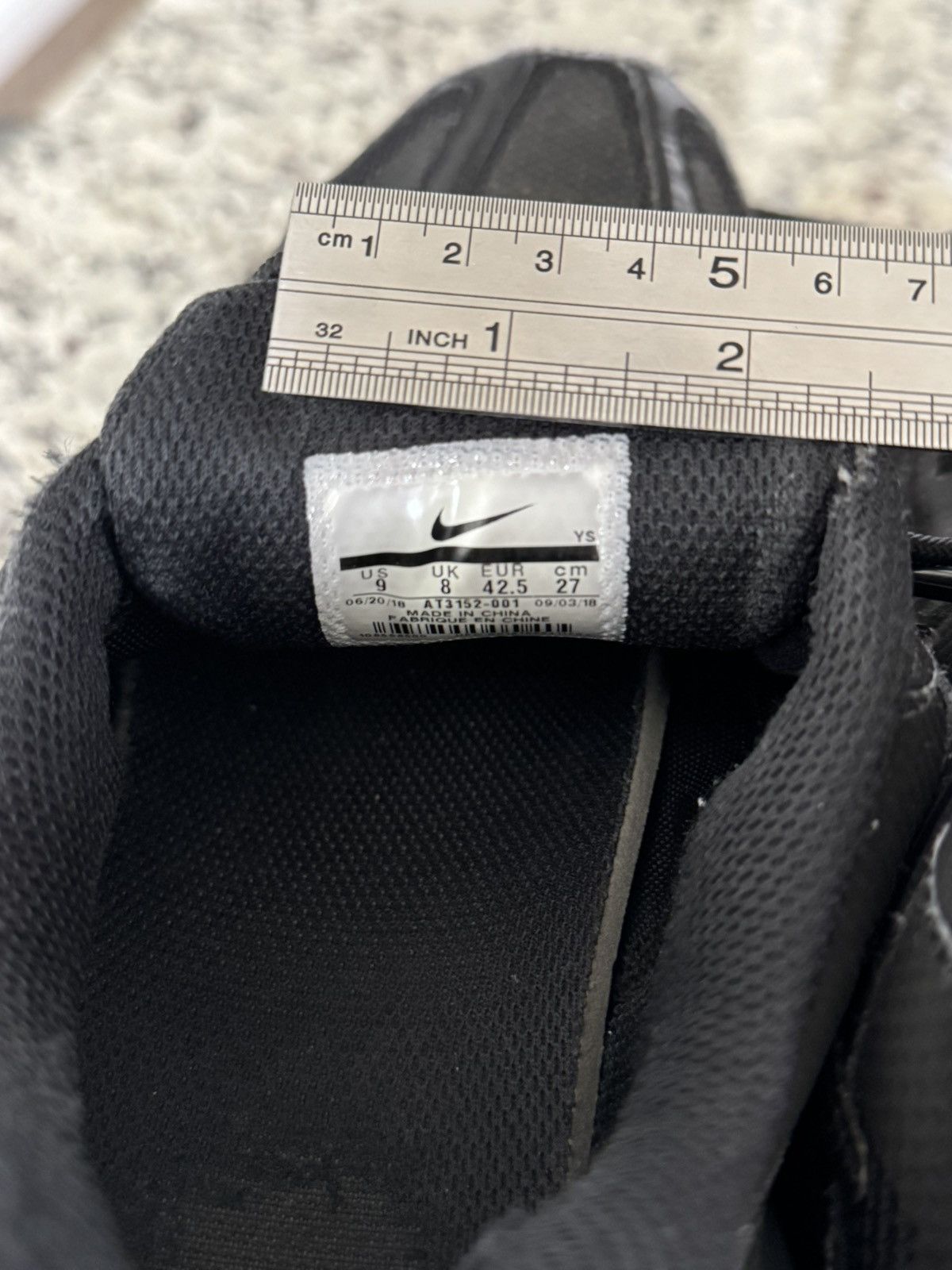 A-COLD-WALL* × Nike Nike Zoom Vomero 5 “A Cold Wall” Size US 9 / EU 42 - 8 Thumbnail