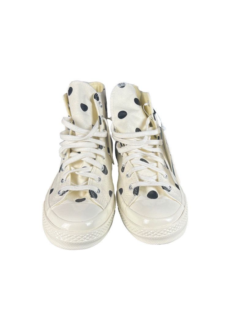 Comme des Garcons PLAY × Converse CDG PLAY x Converse Polka Dot Heart – Size 11 US – Rare BNWT Size US 11 / EU 44 - 2 Thumbnail