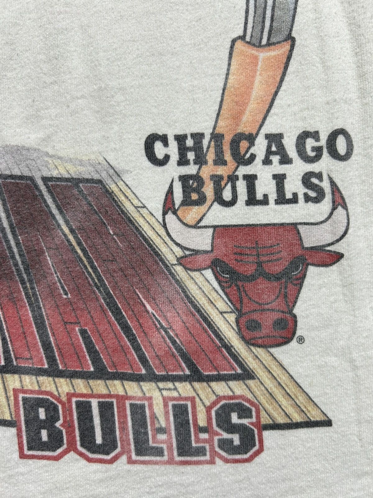 Vintage Vintage 90s Dennis Rodman Chicago Bulls Caricature Tee Salem Size US XL / EU 56 / 4 - 4 Thumbnail