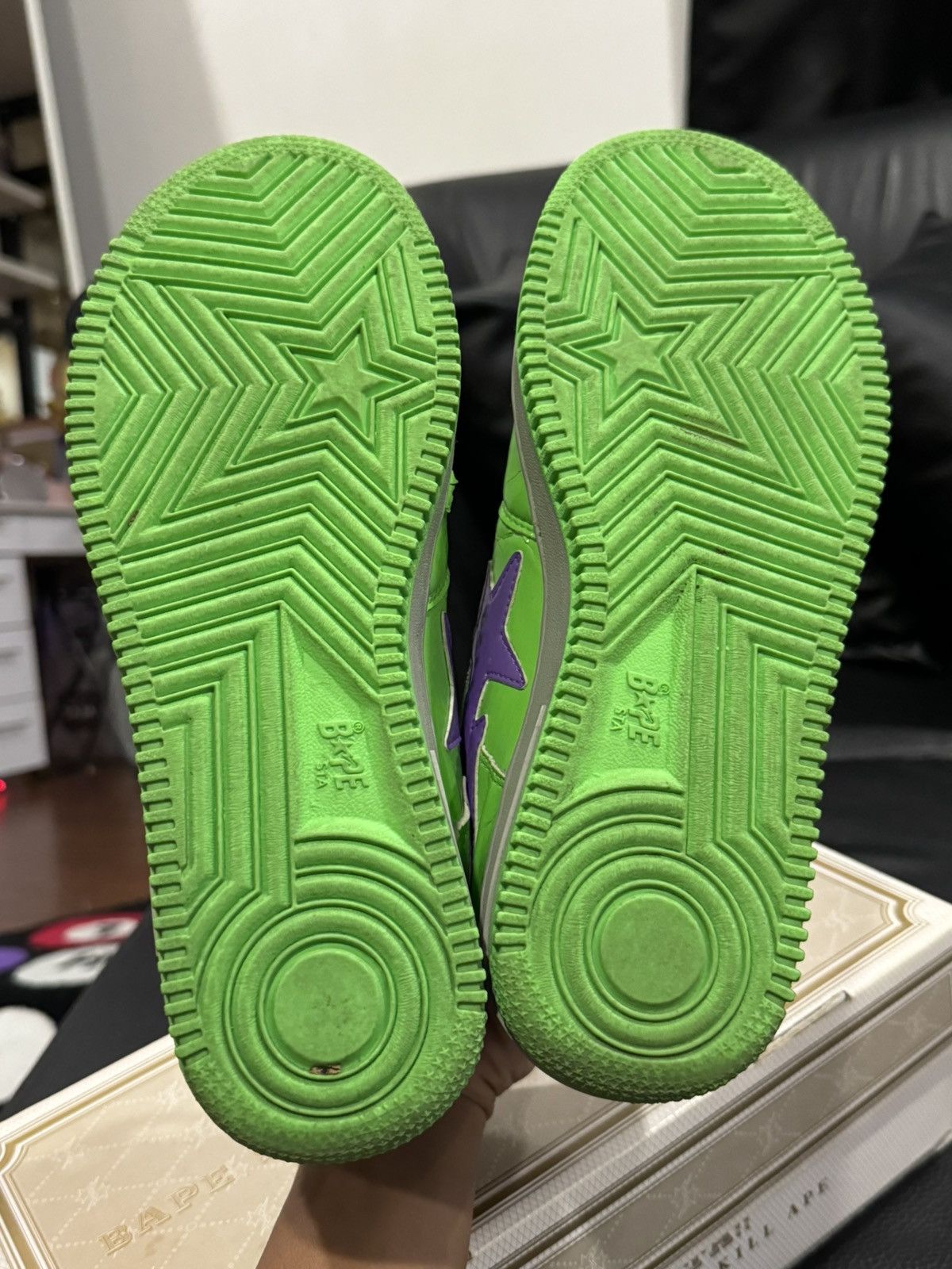 Bape Bapesta Size US 8 / EU 41 - 9 Thumbnail