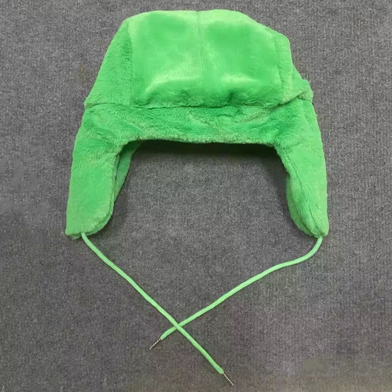 Japanese Brand Cartoon Sheep Ushanka Autumn Winter Warm Hat Size ONE SIZE - 3 Thumbnail