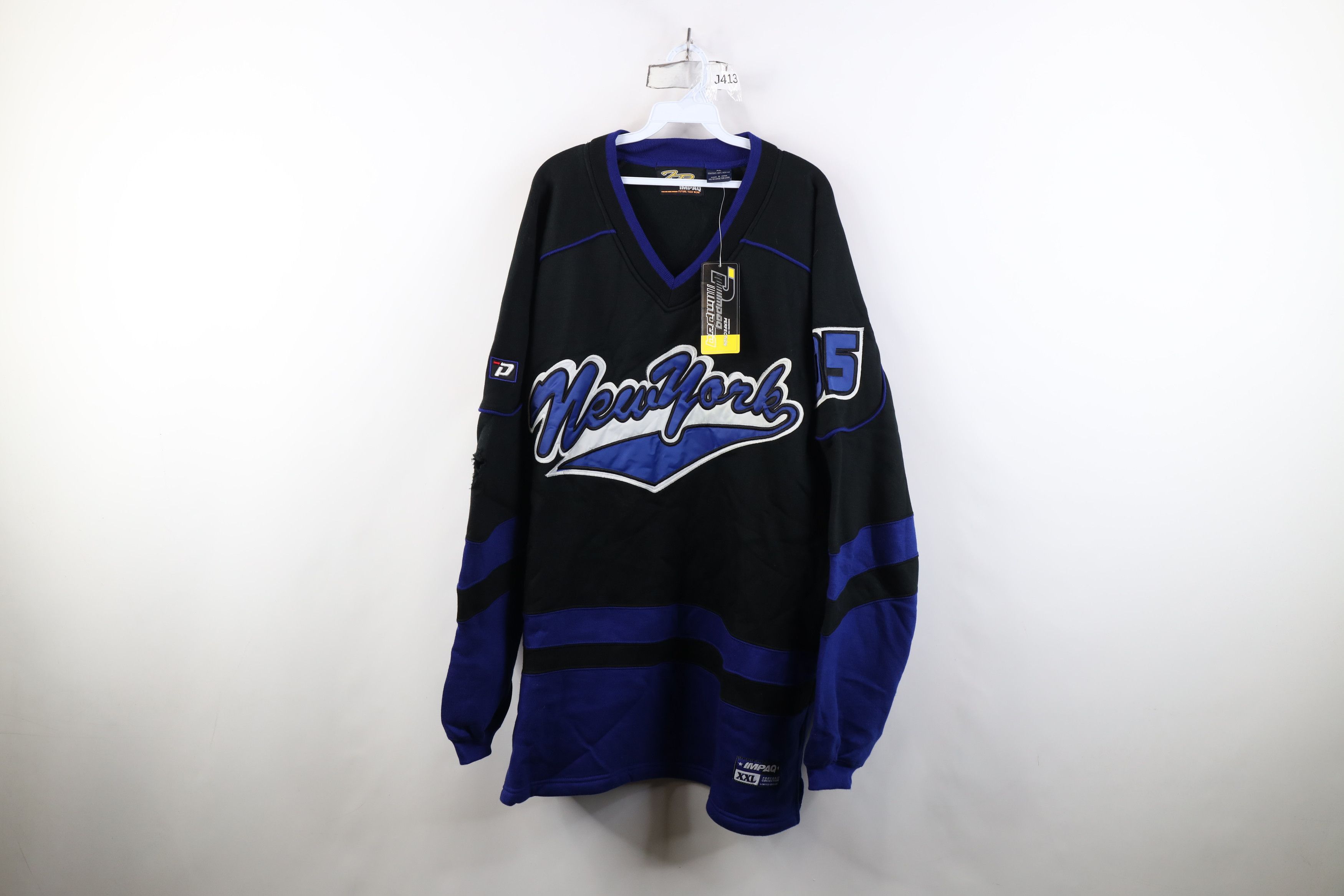 Vintage Deadstock Vintage 90s Streetwear Football Jersey Sweatshirt Size US XL / EU 56 / 4 - 1 Thumbnail
