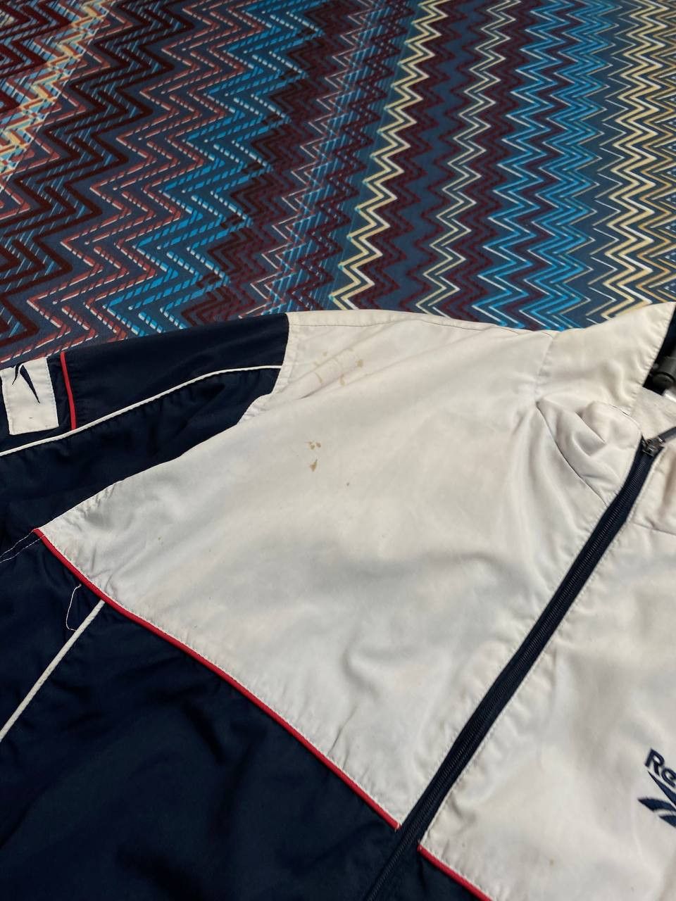 Reebok Man Light Jacket Reebok Vintage Basic Logo Y2k Size US L / EU 52-54 / 3 - 20 Thumbnail