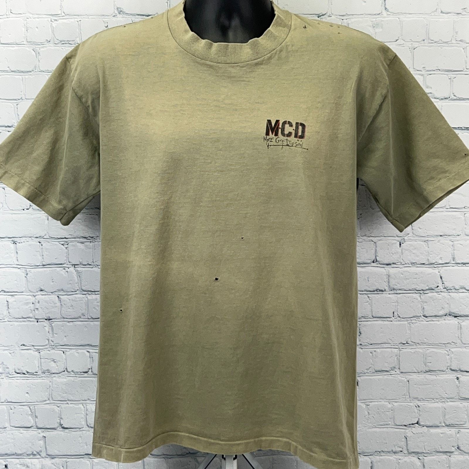 Vintage Distressed Vintage More Core Division MCD T Shirt Green M Size US M / EU 48-50 / 2 - 2 Thumbnail