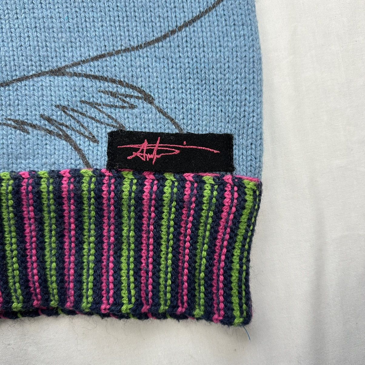 Andrew Mackenzie Andrew Mackenzie Knit Sweater Erotic Motif Early 00s Archive Size US S / EU 44-46 / 1 - 8 Thumbnail