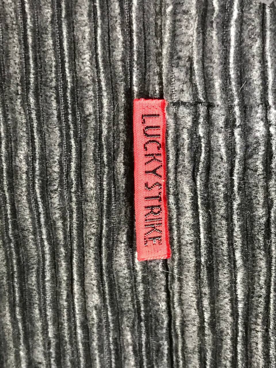 Vintage Vintage lucky strike corduroy zipper jacket Size US L / EU 52-54 / 3 - 4 Thumbnail