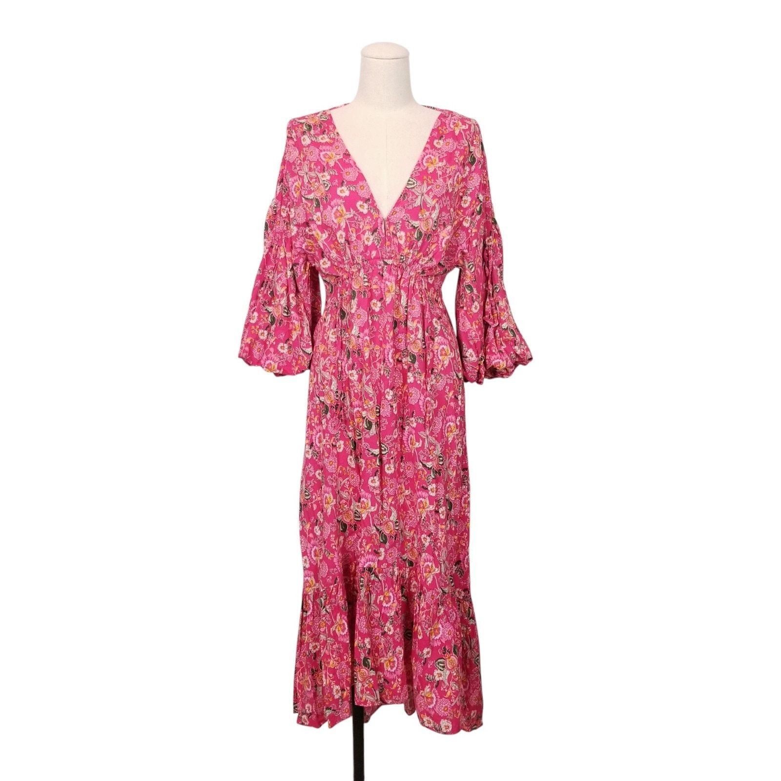 MISA Los Angeles MISA Los Angeles Pink Johanna Dress Sz Small Size S / US 4 / IT 40 - 1 Thumbnail