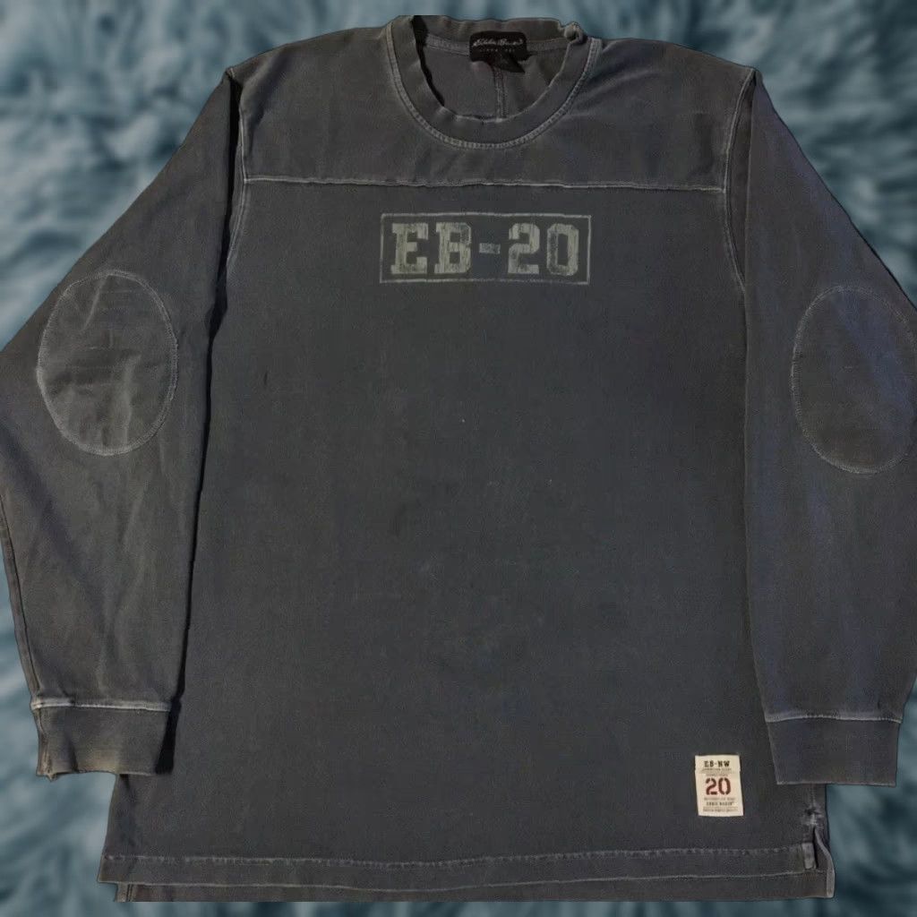 Quiksilver VINTAGE Eddie Bauer Shirt XL Surf Skate Grunge Tech 90s Blue Gray Quiksilver Billabong Rusty OP Y2K T-Shirt Boardriding Graphic Tee Mens Size US XL / EU 56 / 4 - 1 Thumbnail