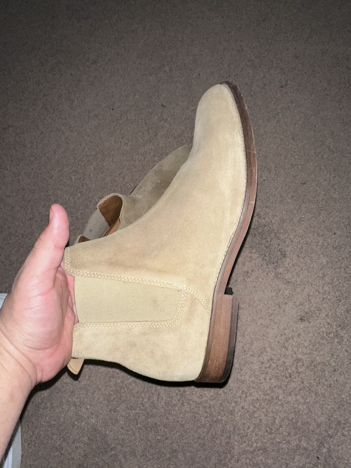 Aldo Beige also Chelsea boot Size US 9.5 / EU 42-43 - 1 Thumbnail