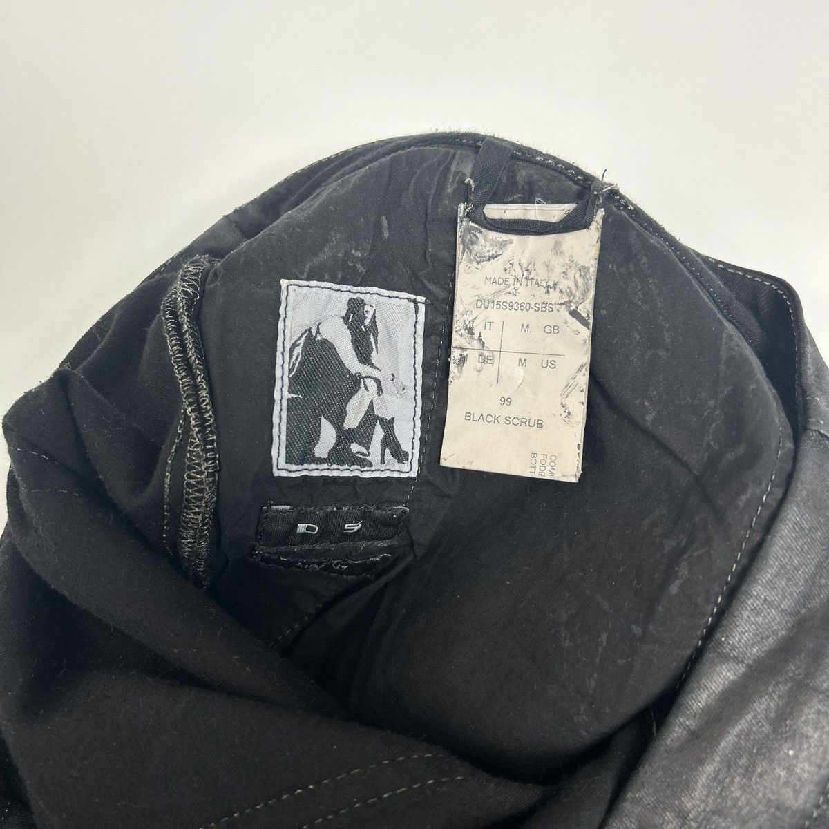 Rick Owens × Rick Owens Drkshdw RICK OWENS AIR CUT JEANS WAX Size US 32 / EU 48 - 7 Thumbnail