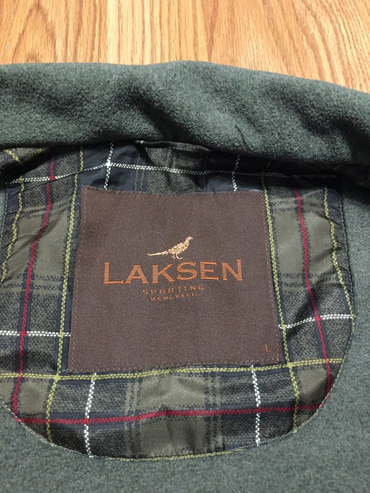 Laksen Sporting LAKSEN Sporting Mens Fleece Jacket Hoodie Size L Size US L / EU 52-54 / 3 - 14 Thumbnail