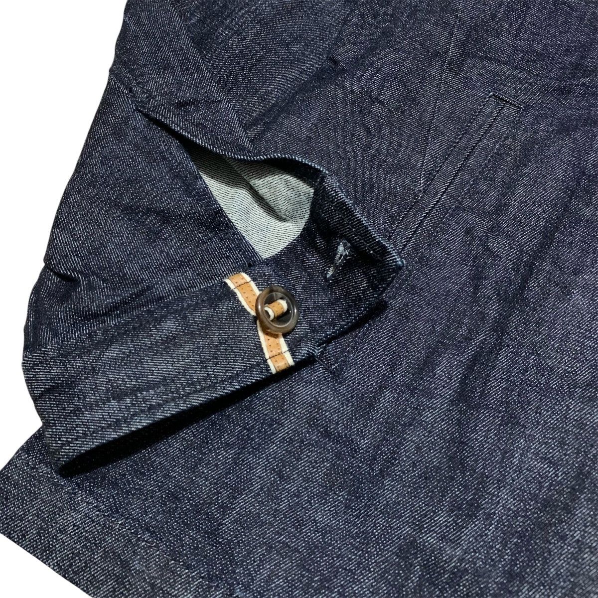 20471120 Beams Japan Denim Jacket Hoded Size US M / EU 48-50 / 2 - 11 Thumbnail