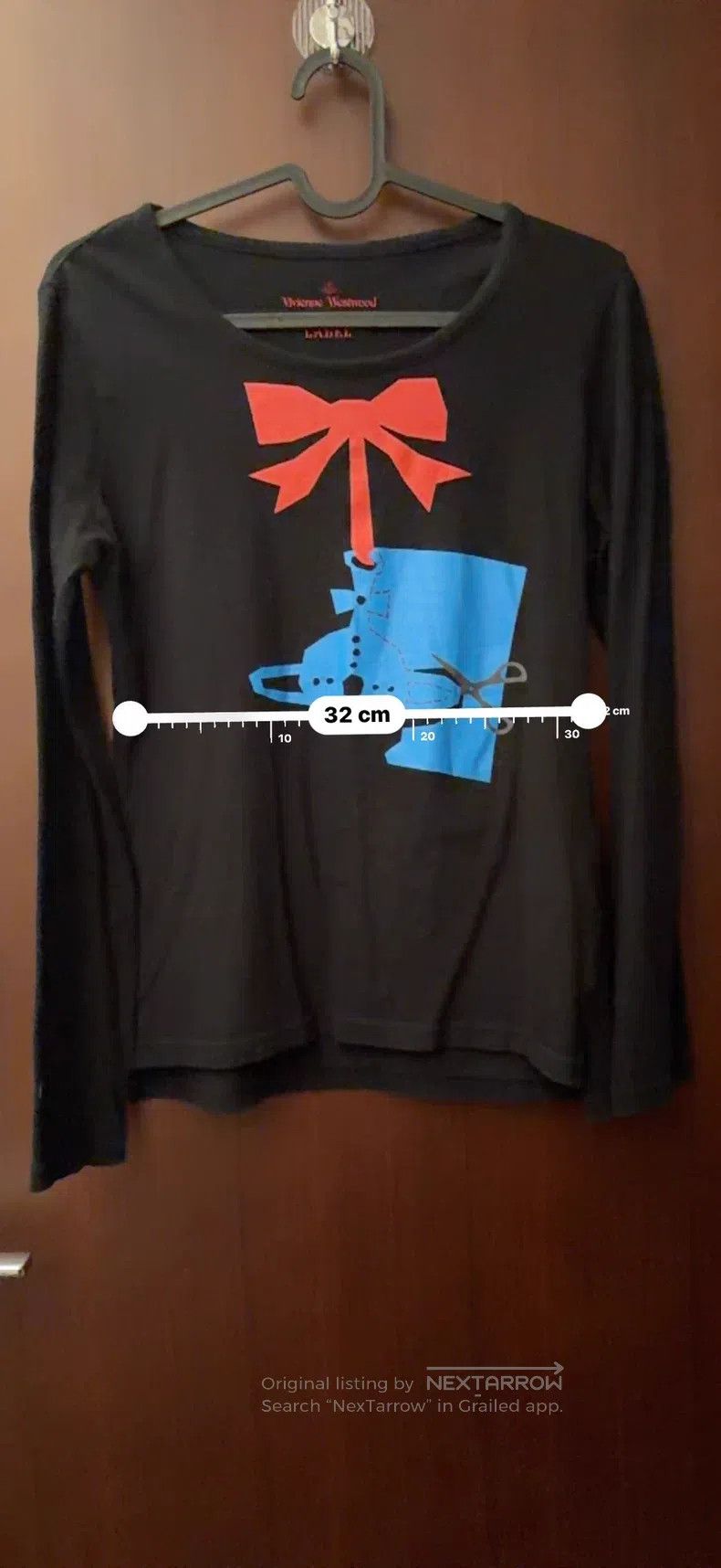 Vivienne Westwood Vivienne Westwood Saturn Butterfly Bow Blouse Size L / US 10 / IT 46 - 8 Thumbnail
