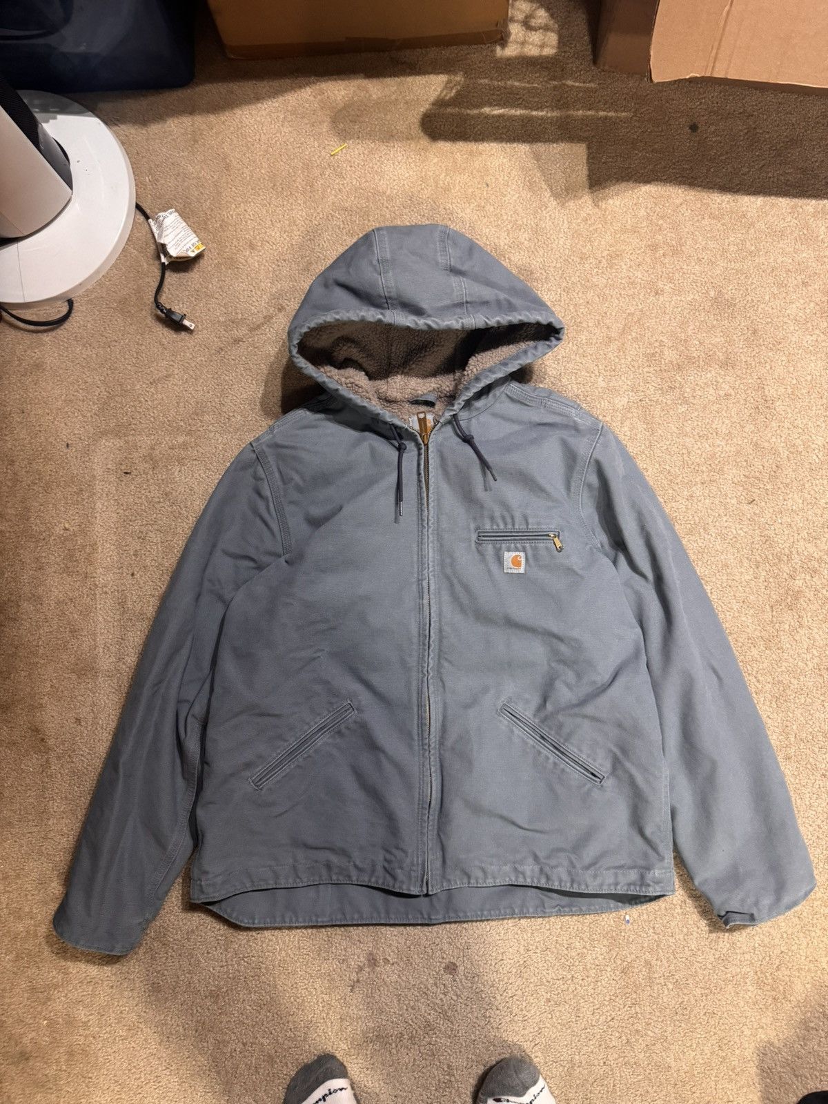 Vintage Carhartt WJ141 Sierra Jacket Seaglass Blue Womens XL /Mens L Size US L / EU 52-54 / 3 - 1 Thumbnail