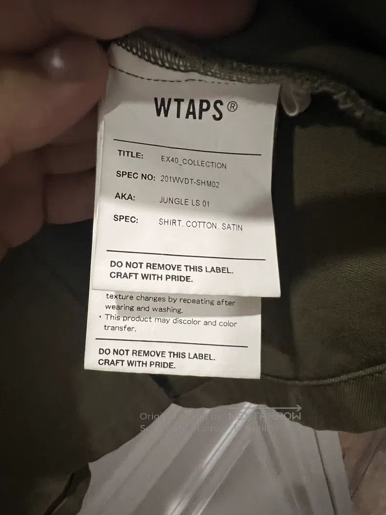 Wtaps Wtaps Military green four-pocket jacket Size US M / EU 48-50 / 2 - 3 Thumbnail
