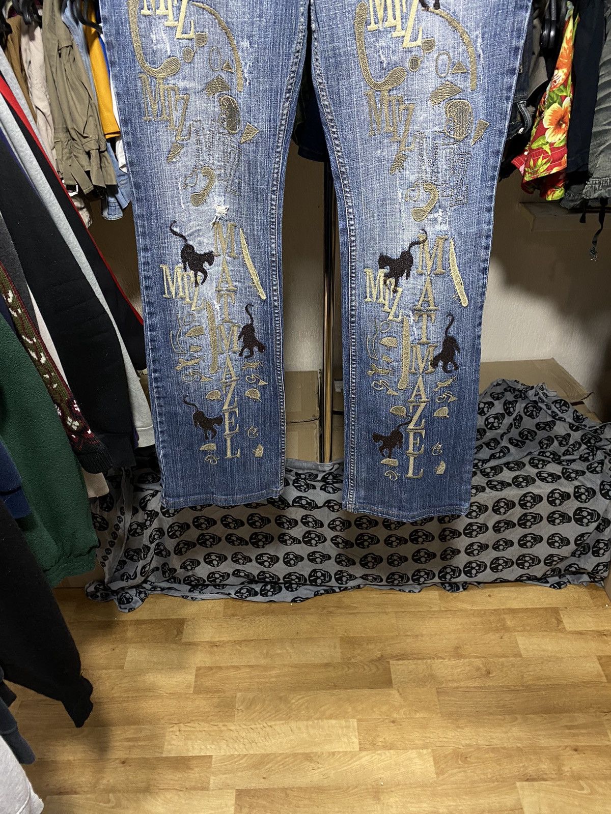 Junya Watanabe Avant Garde Denim Jeans Pants Patchwork Vintage 90s ...