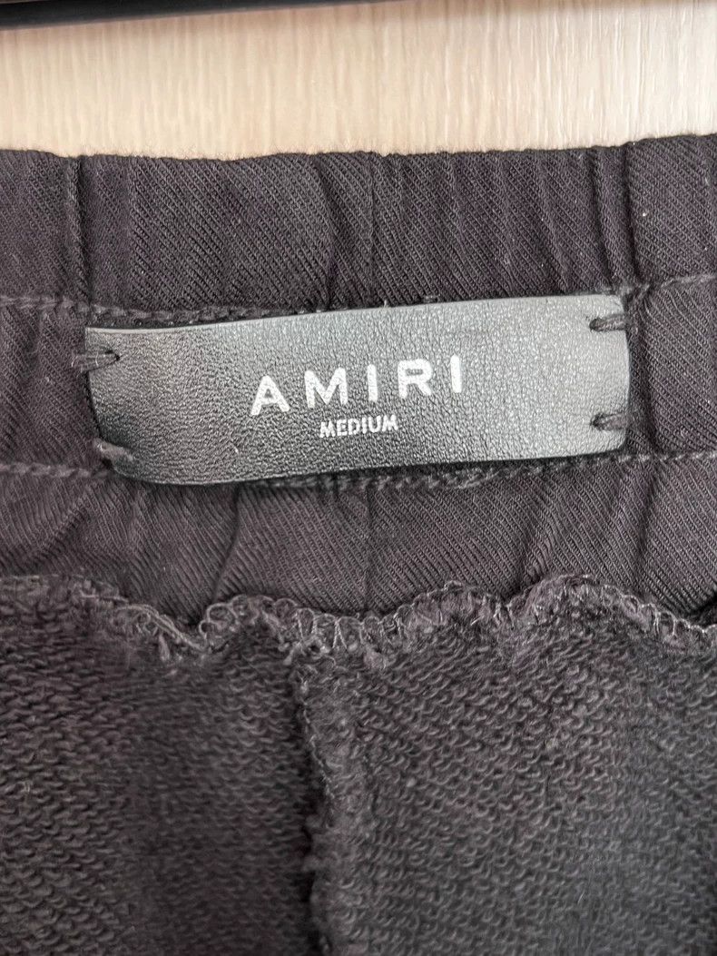 Amiri Amiri Knee-breaking patchwork leather sport pants Size US 28 / EU 44 - 6 Thumbnail