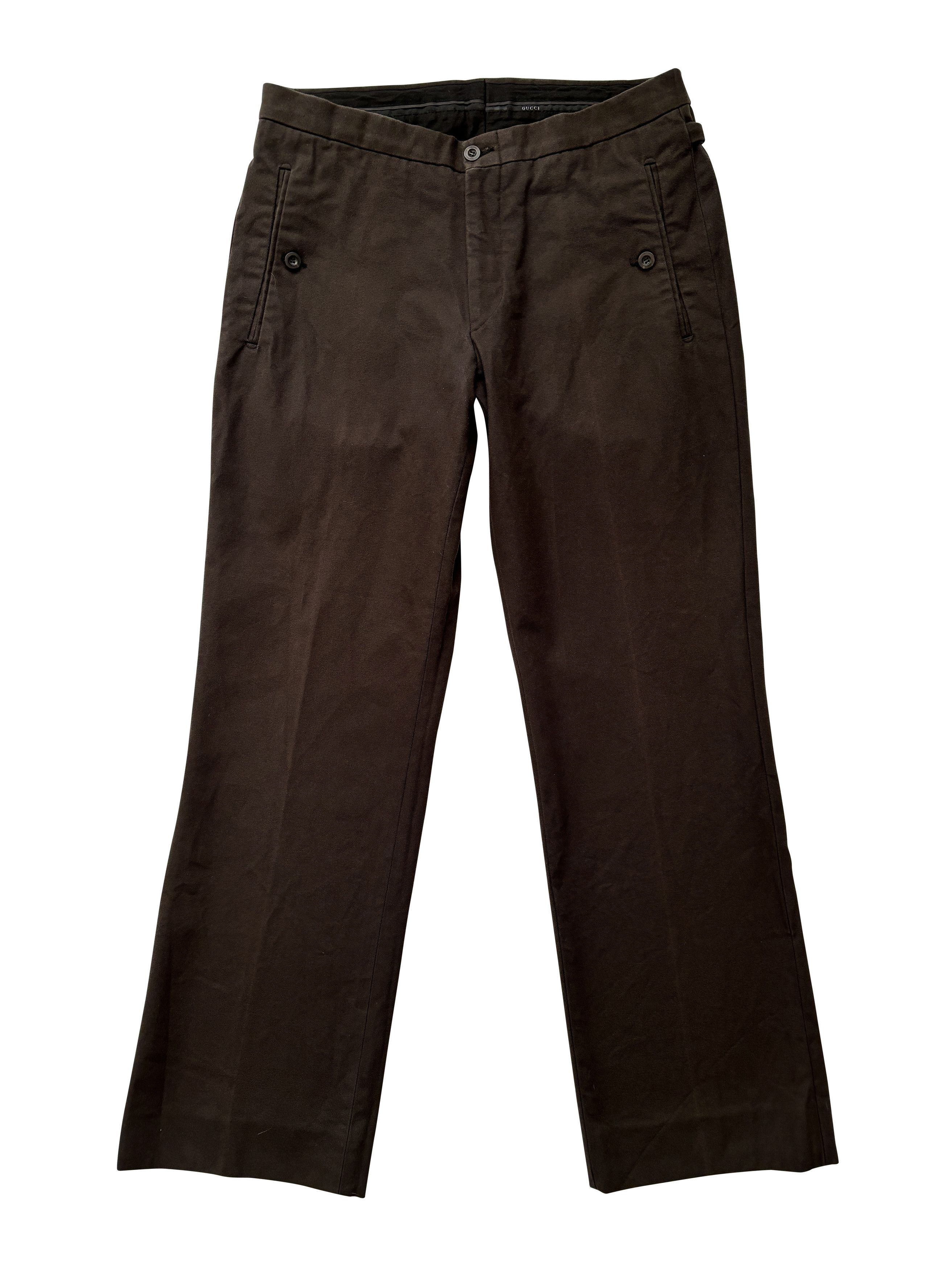 Gucci ⚡️QUICK SALE⚡️Gucci by Tom Ford Brown Trousers Pants Size US 30 / EU 46 - 1 Thumbnail