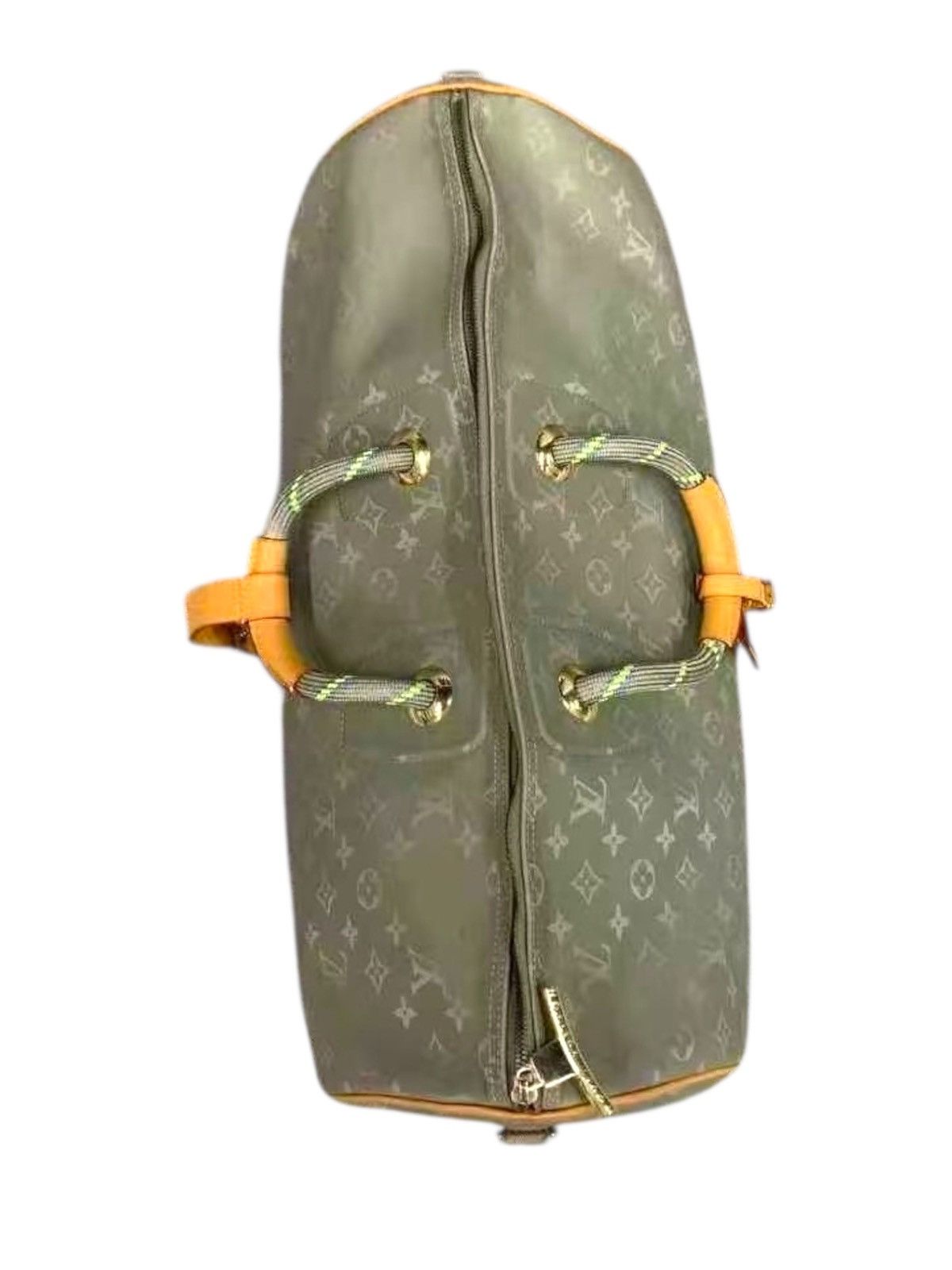 Louis Vuitton Louis Vuitton Titanium 50 Monogram Keepall Bandouliere Size ONE SIZE - 6 Thumbnail