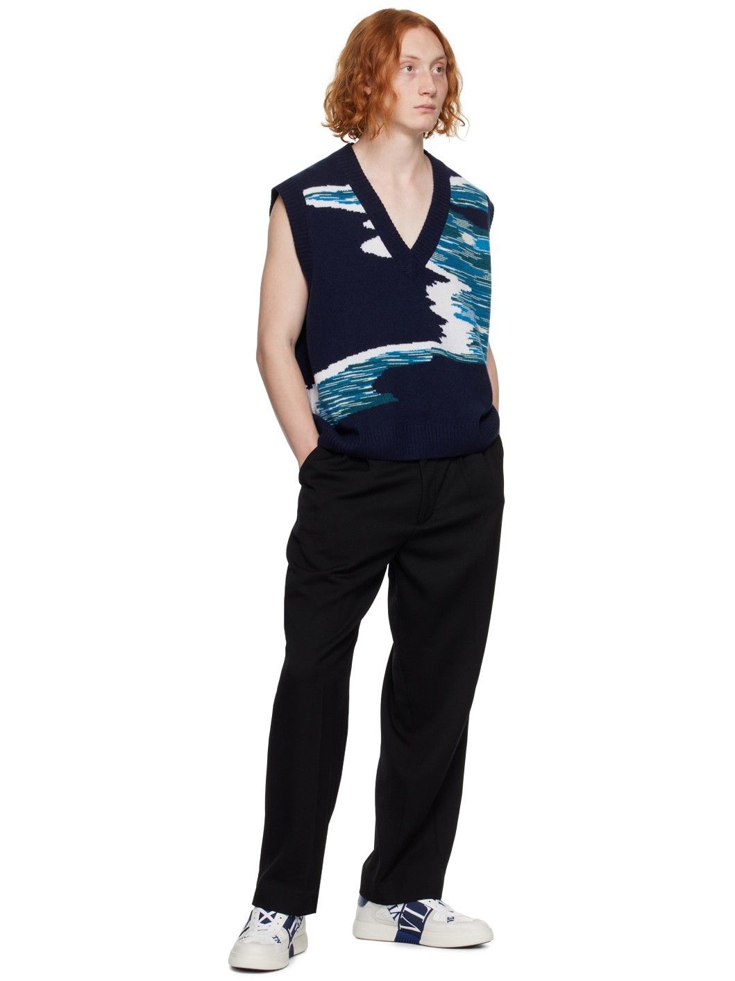 Missoni o1y0225 Sleeveless Sweater in Multicolor Size US L / EU 52-54 / 3 - 4 Thumbnail