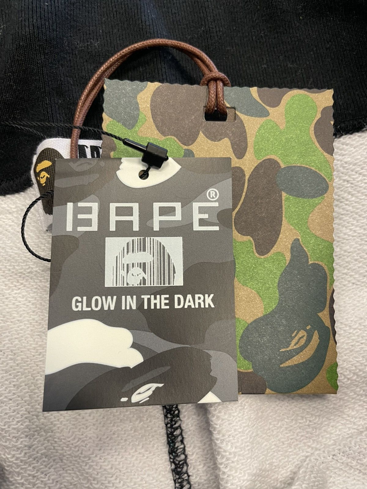 Bape Bape Glow In Dark Sweatpants Size US 31 - 3 Thumbnail