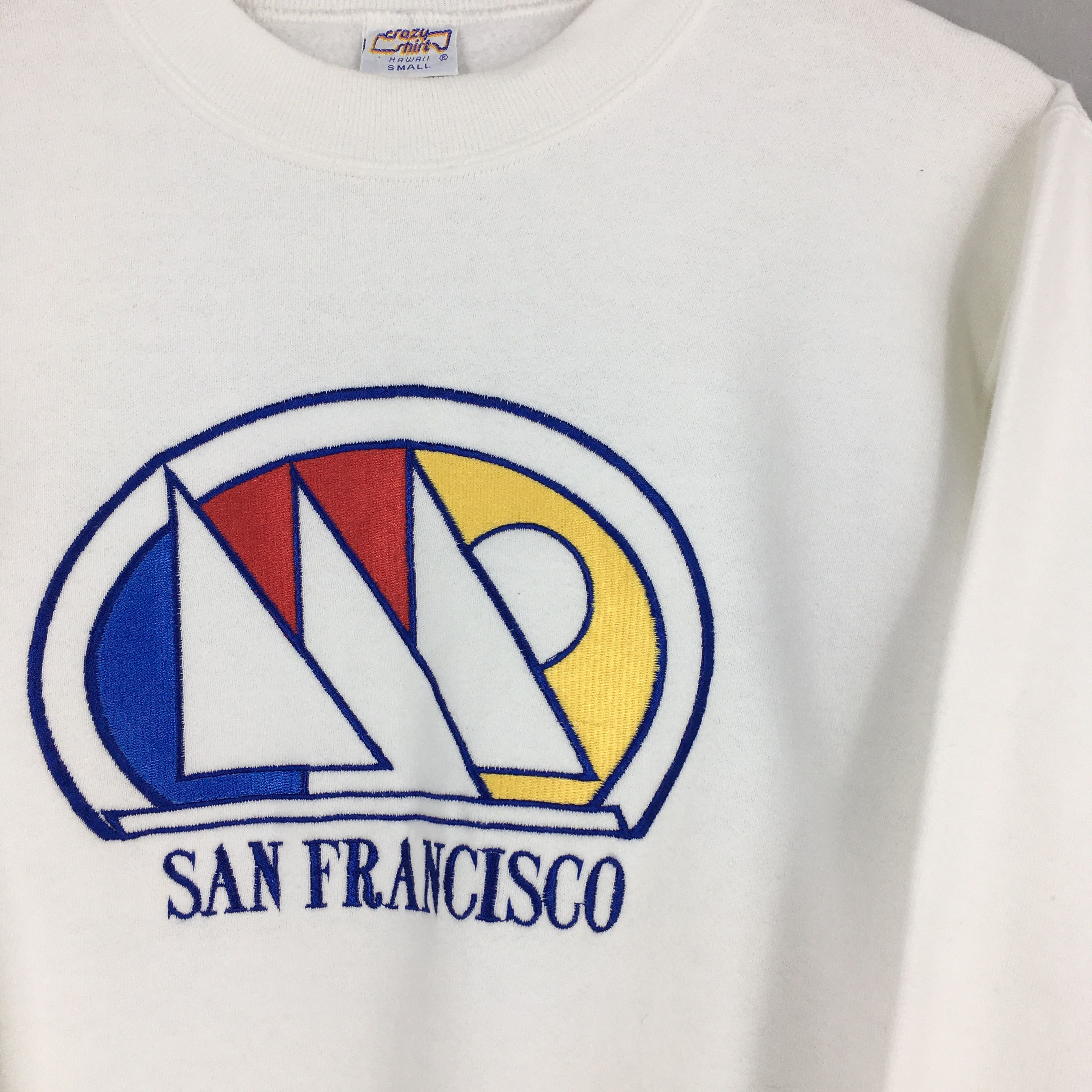 Vintage Vintage San Francisco California Usa Sweatshirt Small Size US S / EU 44-46 / 1 - 2 Thumbnail