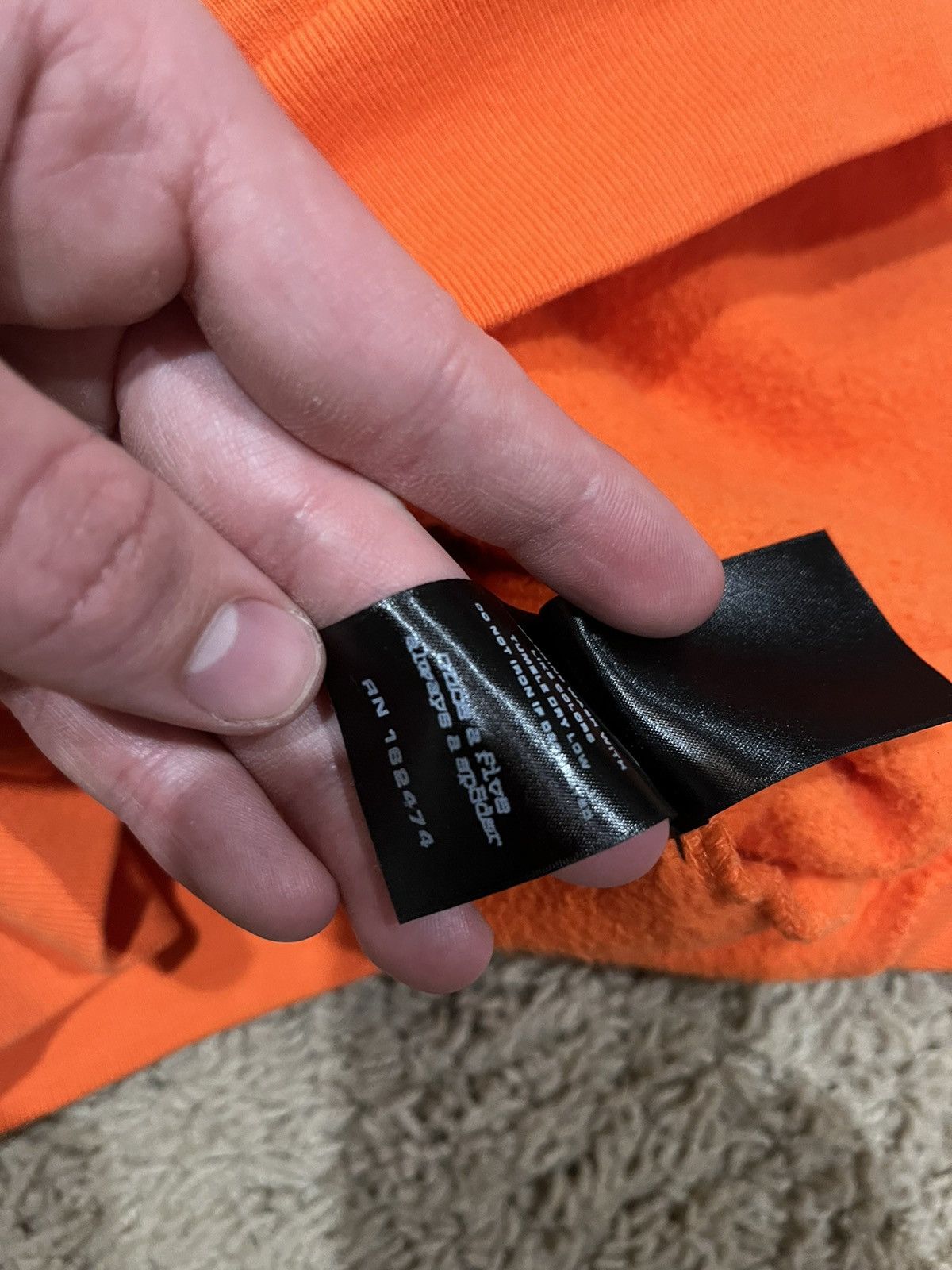 Sp5der Orange Sp5der Hoodie Size US M / EU 48-50 / 2 - 3 Thumbnail