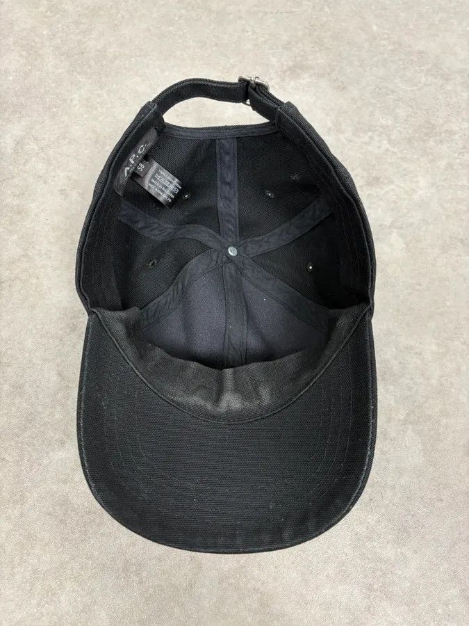 A.P.C. A.P.C. Black Minimalist Baseball Cap Size ONE SIZE - 5 Thumbnail