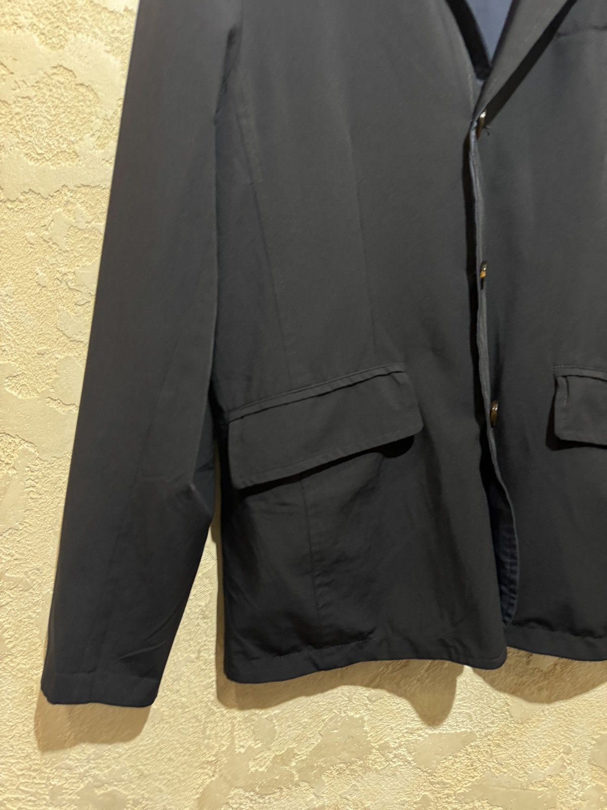 MooRER MooRER Lightweight Reversible jacket Black Navy Blue Size M Size US M / EU 48-50 / 2 - 16 Thumbnail