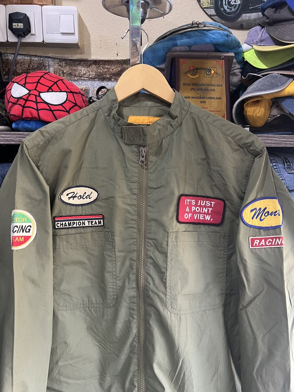 Other 🔥Claudy Boy Patches Zipper Jacket Size US M / EU 48-50 / 2 - 4 Thumbnail