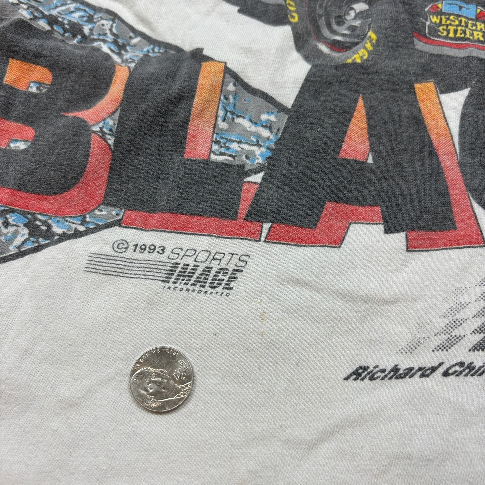 NASCAR × Vintage Vintage 1993 Dale Earnhardt Back to Back Racing Shirt Mens L Size US L / EU 52-54 / 3 - 9 Thumbnail