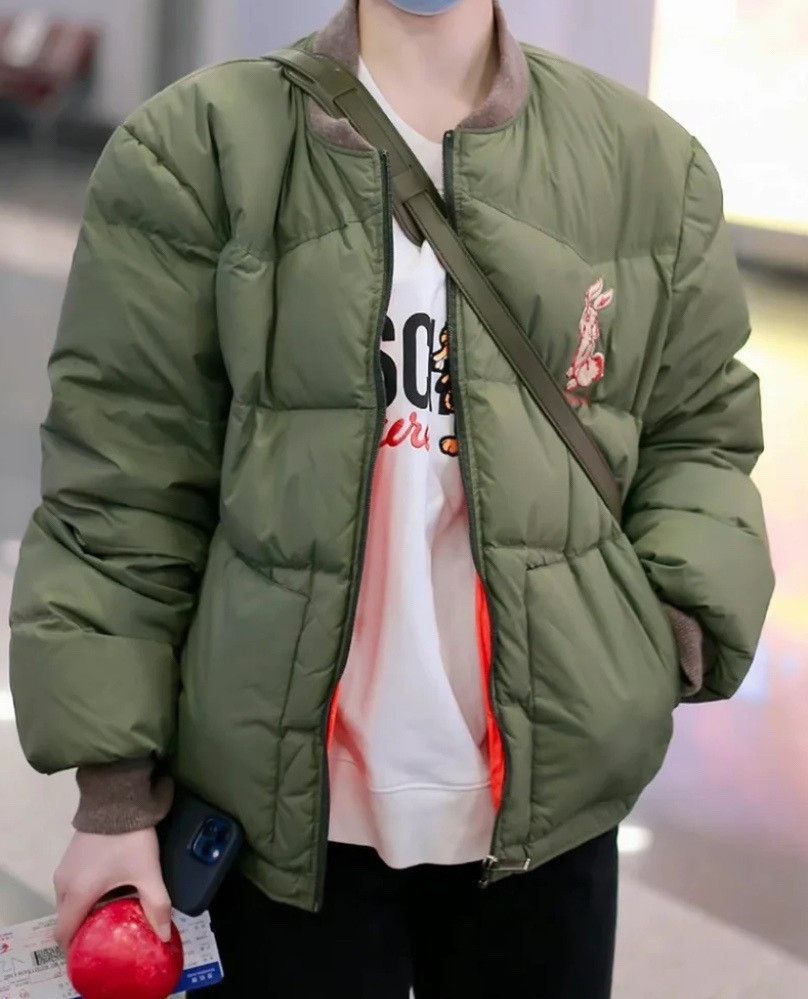 Gucci Gucci green rabbit logo down jacket 2501-Nextarrow Size US XL / EU 56 / 4 - 5 Thumbnail