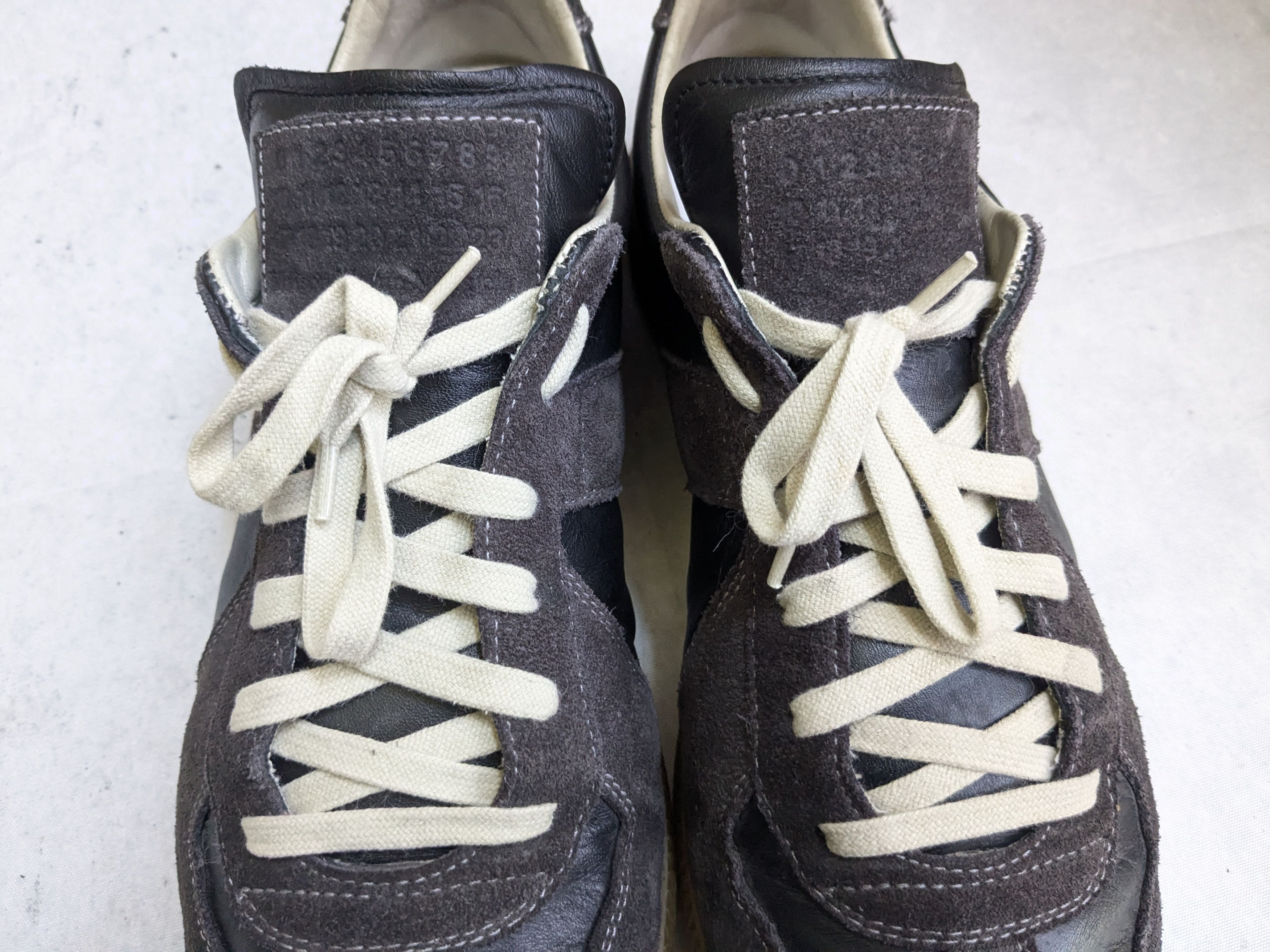 Maison Margiela Maison Margiela Replica GAT Sneakers Black 8 41 Gum Low Size US 8 / EU 41 - 7 Thumbnail
